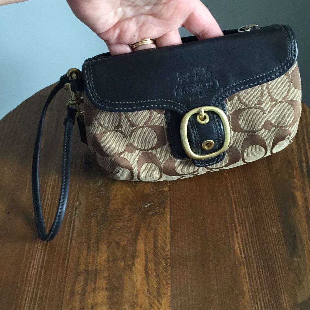 Authentic Coach small clutch bag